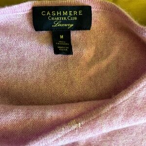 Charter Club Luxury Cashmere Sweater Size M